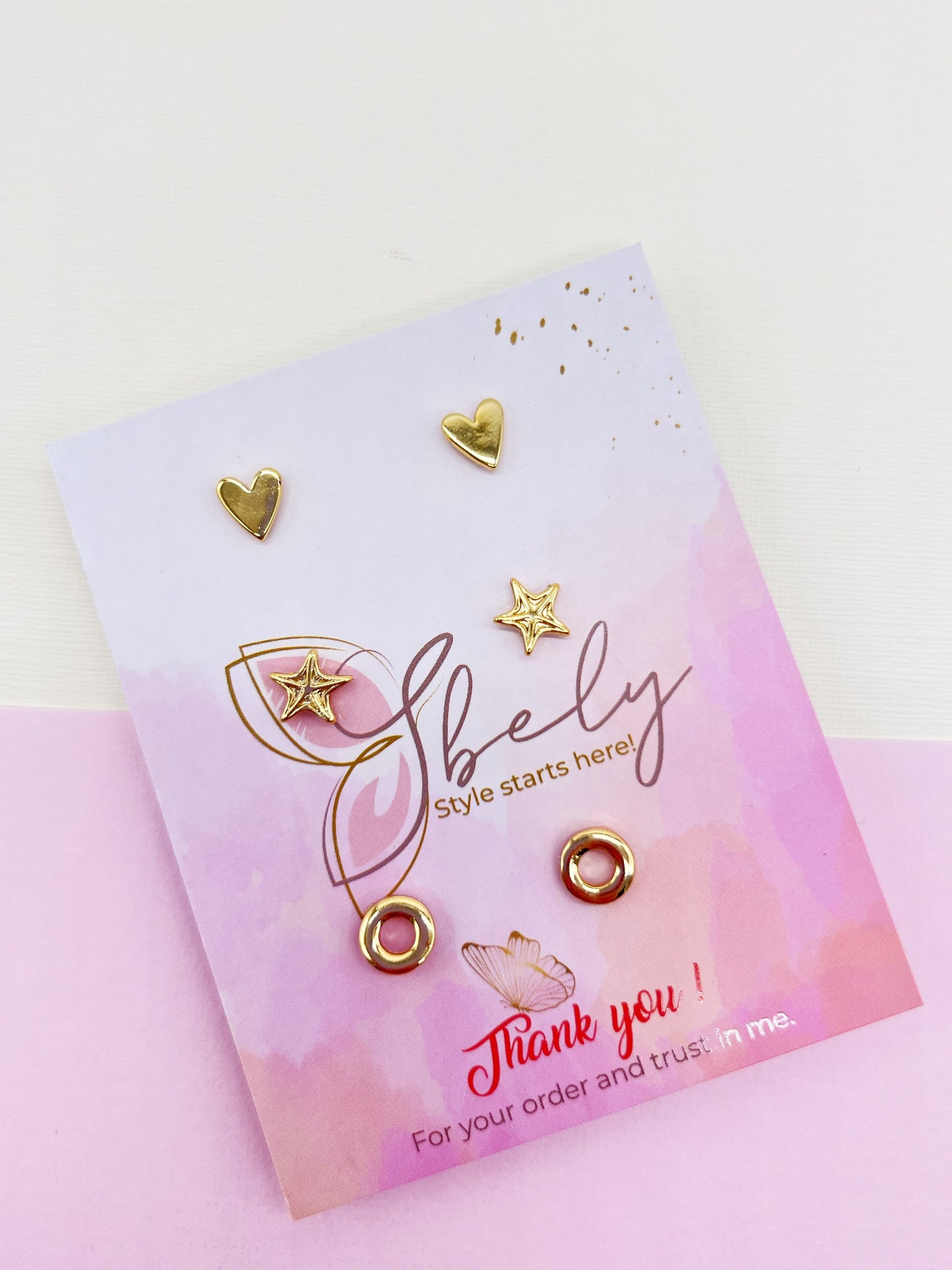 Earrings different designs
