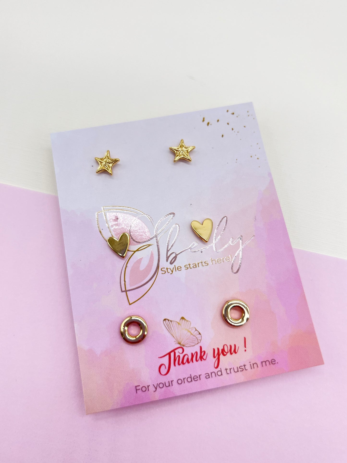Earrings different designs