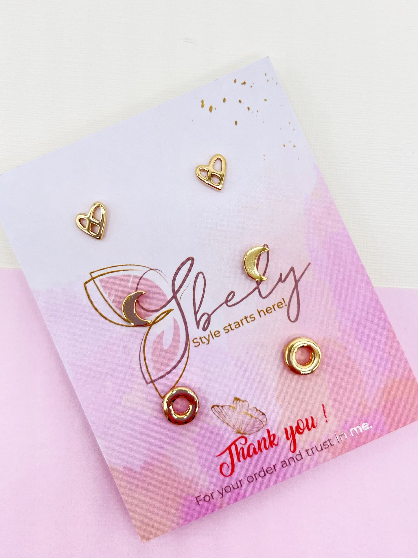 Earrings different designs