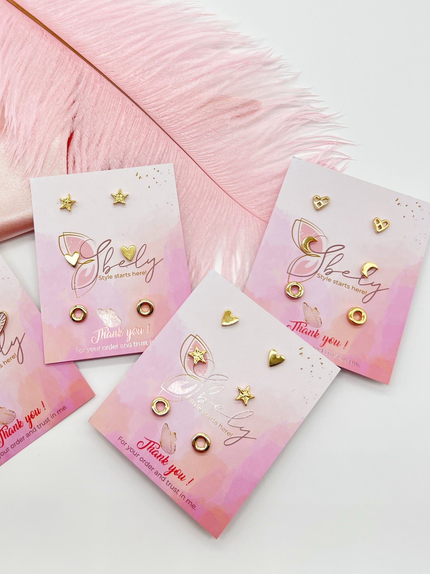 Earrings different designs