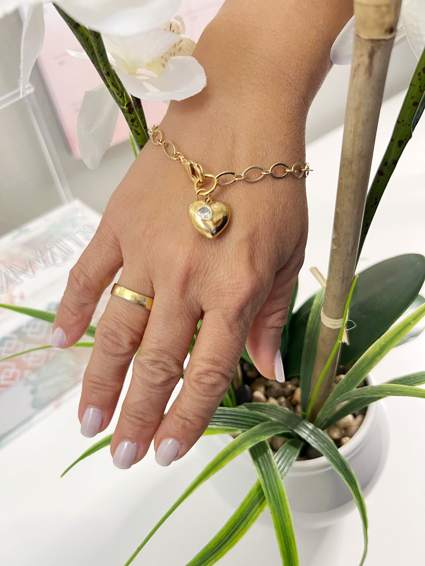 Heart bracelet